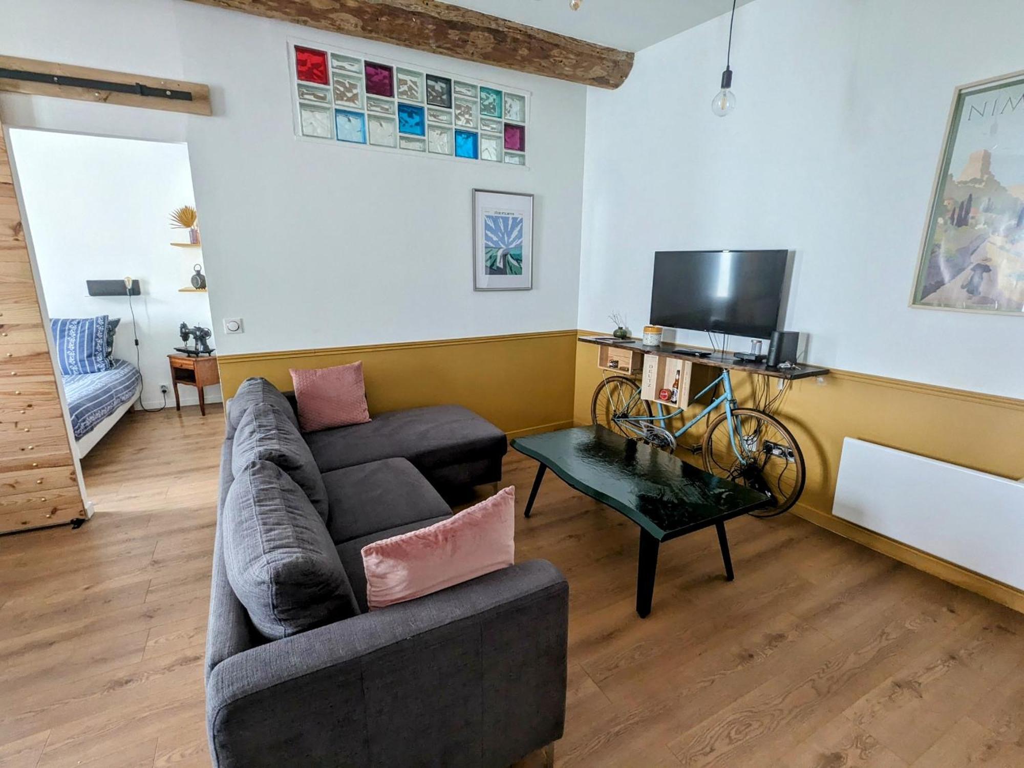 Appartement Cocon Chaleureux Proche Ecusson à Nîmes Extérieur photo